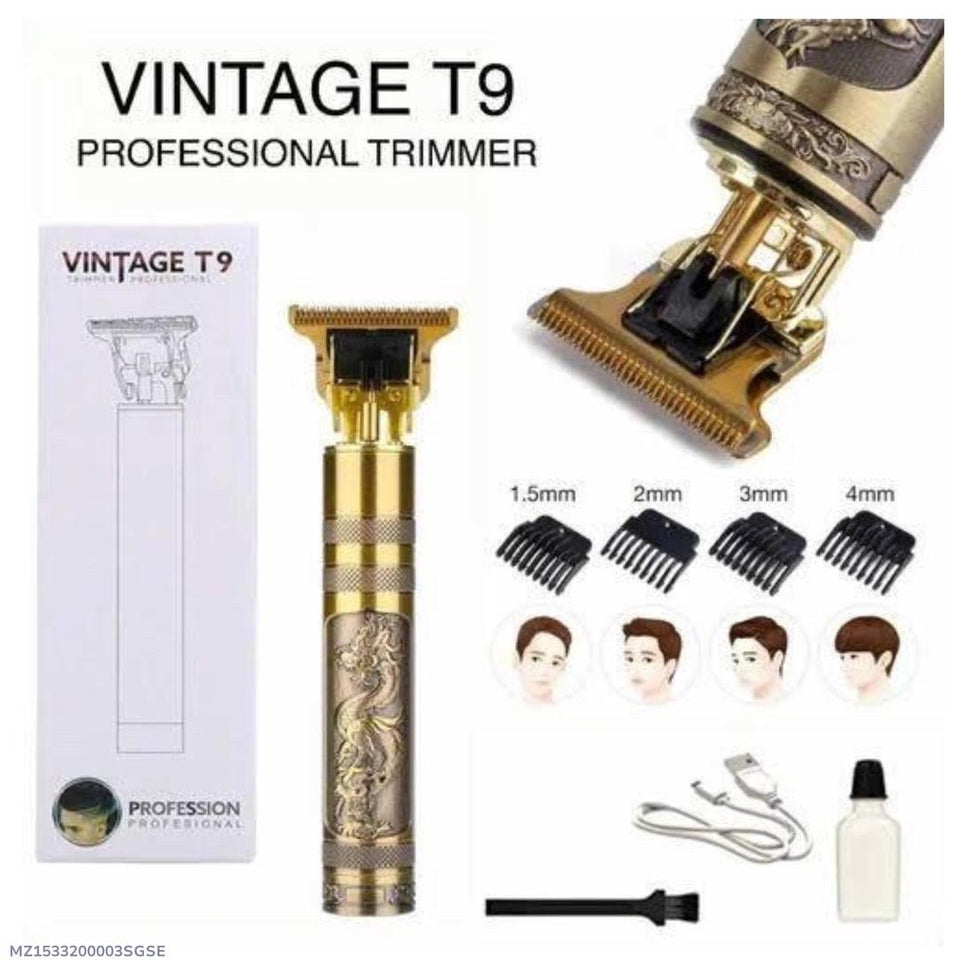 Vintage T9 Hair Trimmer In Pure Metal