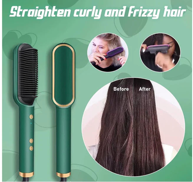 Professional Hair Straightener Brush